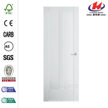 32 in. x 80 in. Moda Primed White 2-Panel Solid Core Wood Interior Door Slab
